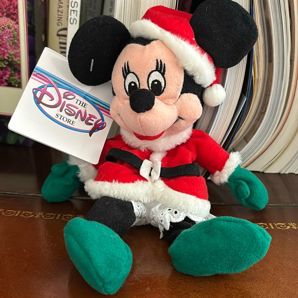 Christmas Minnie Mouse from the Disney store